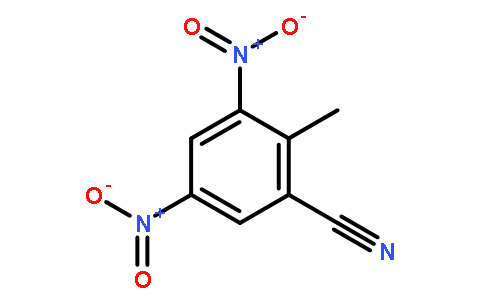 2-甲基-3,5-二硝基-苯甲腈