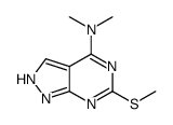 N,N-dimethyl-6-methylsulfanyl-1H-pyrazolo[3,4-d]pyrimidin-4-amine