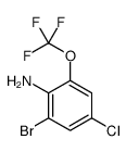 2-bromo-4-chloro-6-(trifluoromethoxy)aniline
