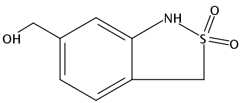 [2,2-bis(oxidanylidene)-1,3-dihydro-2,1-benzothiazol-6-yl]methanol
