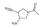 1-acetyl-4-aminopyrrolidine-3-carbonitrile