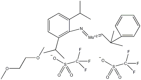 2,6-二异丙基苯酰亚胺新亚苯基钼(VI)双(三氟甲磺酸酯)二甲氧基乙烷二烯加合物