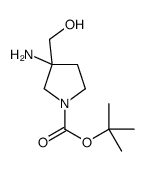 tert-butyl 3-amino-3-(hydroxymethyl)pyrrolidine-1-carboxylate