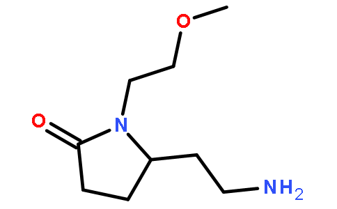 5-(2-氨基-乙基)-1-(2-甲氧基-乙基)-吡咯烷-2-酮