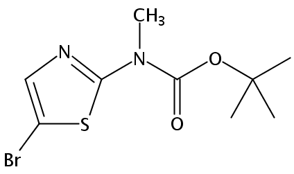 tert-butyl 5-bromothiazol-2-ylmethylcarbamate