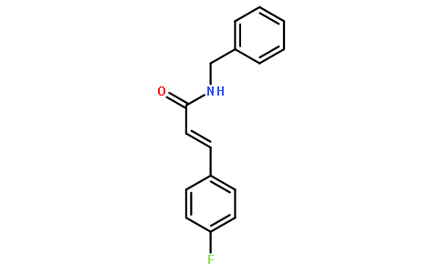 trans N-Benzyl-4-fluorocinnamamide