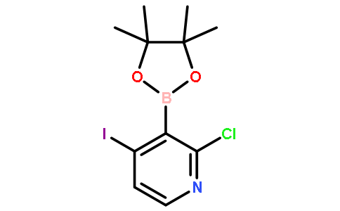 2-氯-4-碘-3-(4,4,5,5-四甲基-1,3,2-二噁硼烷-2-基)吡啶