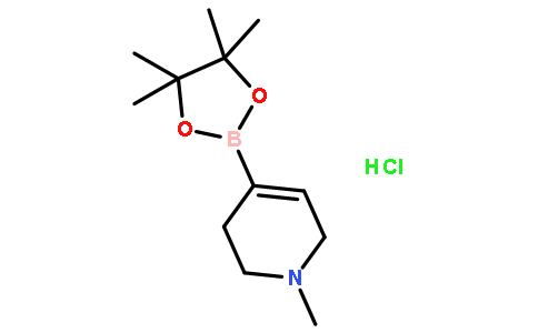 1-Methyl-4-(4,4,5,5-tetramethyl-1,3,2-dioxaborolan-2-yl)-1,2,3,6-tetrahydropyridine hydrochloride