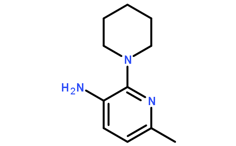 6-甲基-2-(1-哌啶基)-3-吡啶胺