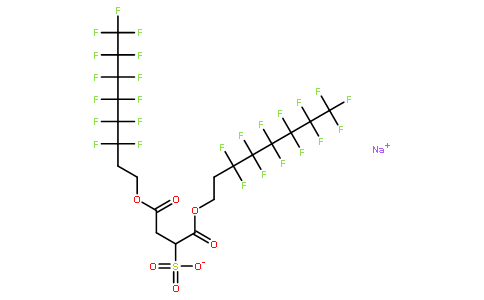 磺基丁二酸-1,4-双(3,3,4,4,5,5,6,6,7,7,8,8,8-十三氟代辛基)酯钠盐