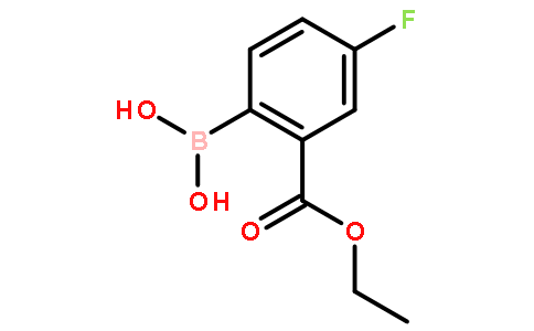 2-(乙氧基羰基)-4-氟苯硼酸