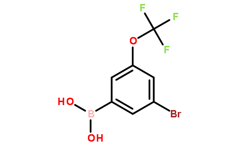 3-溴-5-(三氟甲氧基)苯硼酸