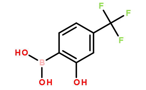2-羟基-4-三氟甲基苯硼酸