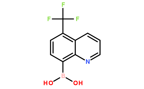 5-三氟甲基喹啉-8-硼酸