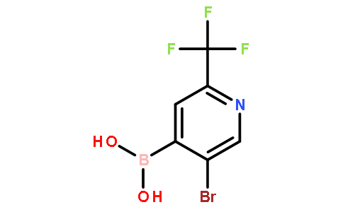 5-溴-2-三氟甲基吡啶-4-硼酸