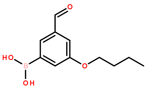 3-丁氧基-5-甲酰基苯硼酸