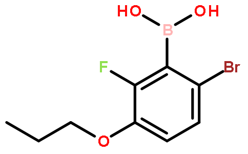 (6-溴-2-氟-3-丙氧基苯基)硼酸