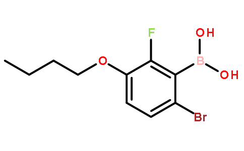 6-溴-3-丁氧基-2-氟苯硼酸