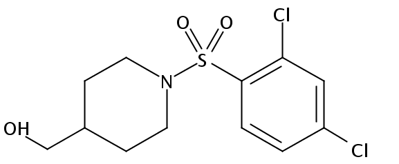 (1-((2,4-Dichlorophenyl)sulfonyl)piperidin-4-yl)methanol