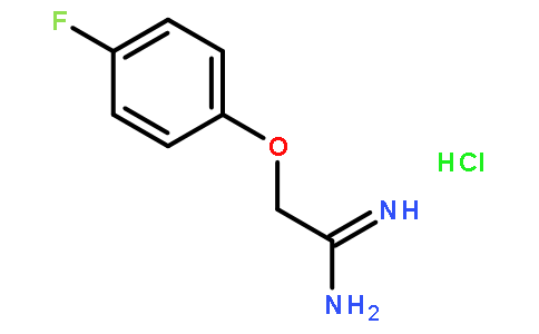 2-(4-氟苯氧基)-1-亞氨基-1-氯化銨