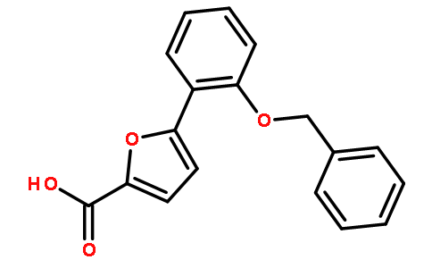 5-(2-(苄氧基)苯基)呋喃-2-羧酸