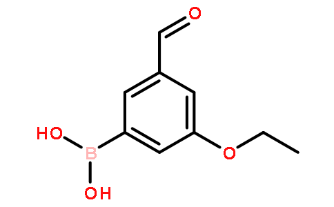 3-乙氧基-5-甲酰基苯硼酸