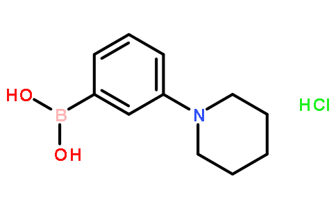 3-(哌啶)苯硼酸盐酸盐