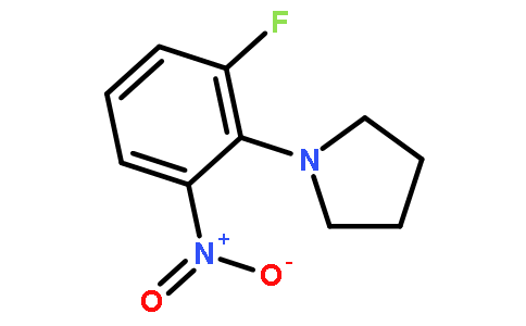 1-(2-氟-6-硝基苯基)吡咯烷