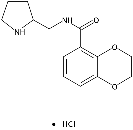 N-(Pyrrolidin-2-ylmethyl)-2,3-dihydrobenzo[b][1,4]dioxine-5-carboxamide hydrochloride