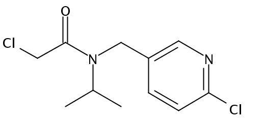 2-Chloro-N-((6-chloropyridin-3-yl)methyl)-N-isopropylacetamide