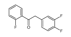 2-(3,4-Difluorophenyl)-1-(2-fluorophenyl)ethanone