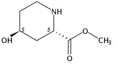 trans-methyl-4-hydroxypiperidine-2-carboxylate