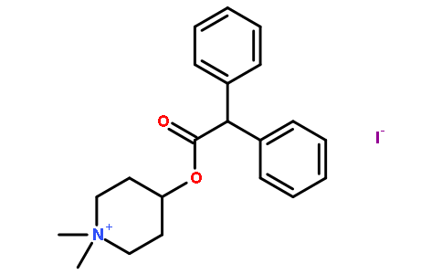 4-二苯乙酰氧基-N-甲基-哌啶甲碘化物