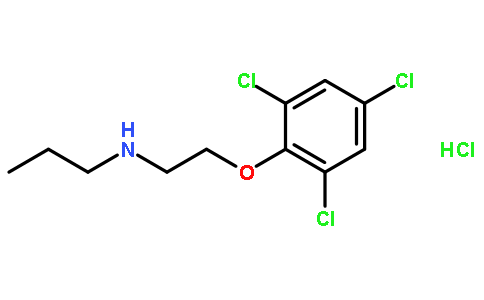 N-[2-(2,4,6-三氯苯氧基)乙基]丙胺盐酸盐