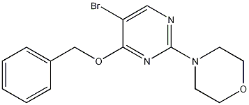 4-(4-苄氧基-5-溴-2-嘧啶基)吗啉