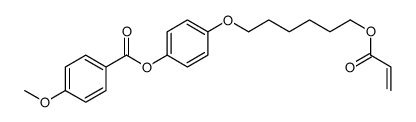 4-METHOXYBENZOIC ACID 4-(6-ACRYLOYLOXY-HEXYLOXY)PHENYL ESTER