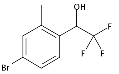 1-(4-bromo-2-methylphenyl)-2,2,2-trifluoroethanol