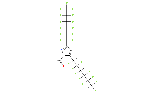 1-乙酰基-3,5-双(全氟己基)吡唑