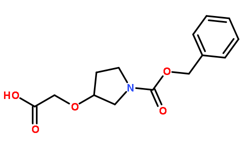 1-CBZ-3-吡咯烷氧乙酸