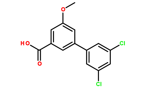 3,5-二氯-5-甲氧基-[1,1-联苯]-3-羧酸