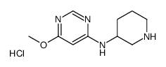 6-Methoxy-N-(piperidin-3-yl)pyrimidin-4-amine hydrochloride