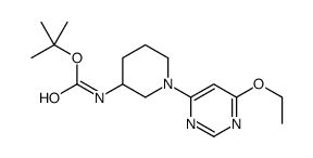 tert-Butyl (1-(6-ethoxypyrimidin-4-yl)piperidin-3-yl)carbamate