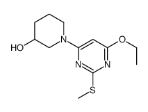 1-(6-Ethoxy-2-(methylthio)pyrimidin-4-yl)piperidin-3-ol