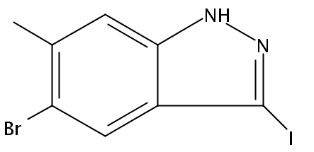 5-Bromo-3-iodo-6-methyl-1H-indazole
