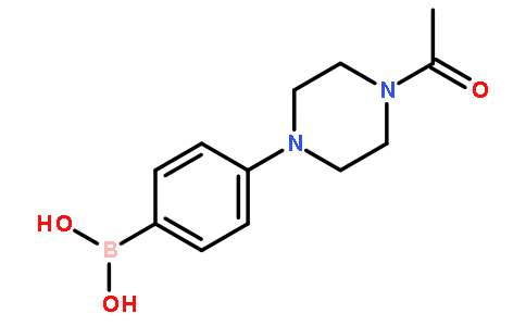 4-(4-乙酰基-1-哌嗪)苯硼酸