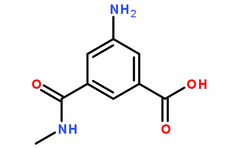 3-氨基-5-羧基-N-甲基苯甲酰胺