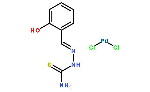 水杨醛缩氨基硫脲氯化钯(II)