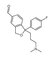 1-[3-(dimethylamino)propyl]-1-(4-fluorophenyl)-3H-2-benzofuran-5-carbaldehyde