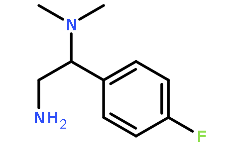 [2-氨基-1-(4-氟苯基)乙基]二甲基胺