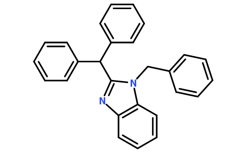 2-二苯甲基-1-苄基-1H-苯并[d]咪唑